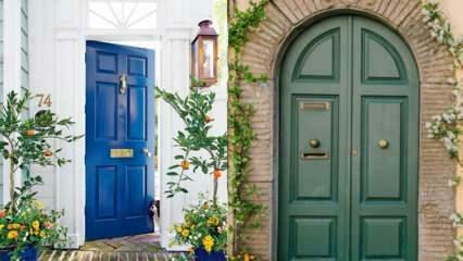 Ποια είναι τα χρώματα της εσωτερικής πόρτας που χρησιμοποιούνται στη διακόσμηση του σπιτιού; Ιδανικά χρώματα για εσωτερικές πόρτες