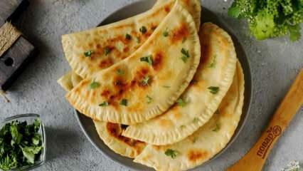 Πώς να φτιάξετε τηγανίτα από το Αζερμπαϊτζάν Qutab; Συνταγή Qutab με παραδοσιακή γεύση