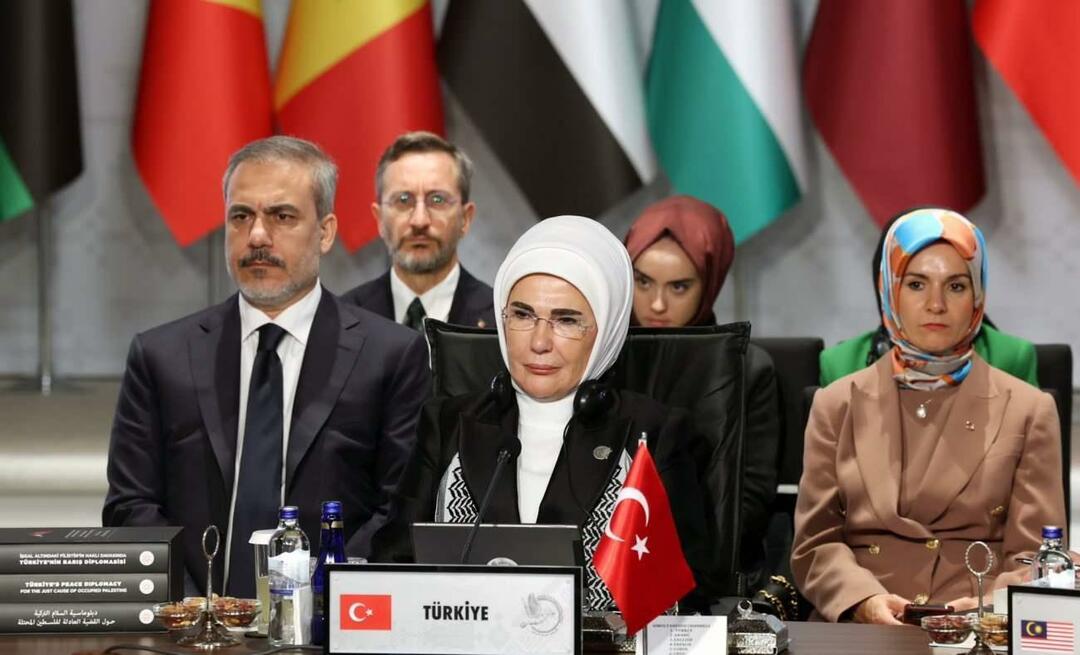 Πρώτη Κυρία Ερντογάν: «Είμαστε υποχρεωμένοι να κάνουμε περισσότερα από το να ρίξουμε δάκρυα για να σταματήσουμε τη σφαγή»