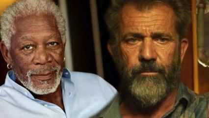 Ο Morgan Freeman συναντά τον Mel Gibson στην Καρμπάλα