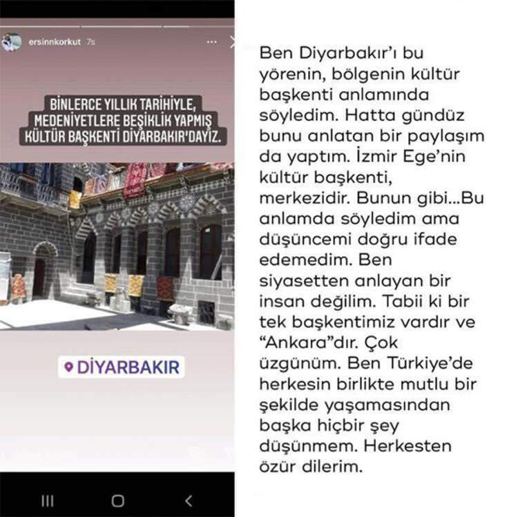 Υπήρξε μια αντίδραση! Δήλωση «Diyarbakır» του Ersin Korkut ...