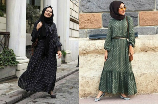 Προφανή μοτίβα το 2018 μόδα hijab