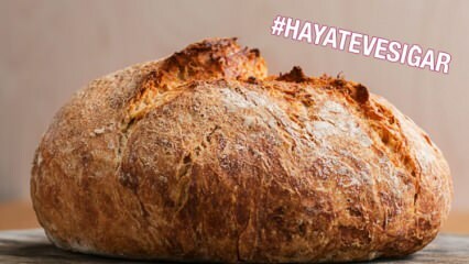 Πώς να φτιάξετε το ευκολότερο ψωμί; Συνταγή ψωμιού που δεν έπαιζε για πολύ καιρό.. Παραγωγή ψωμιού σε πλήρες μέγεθος