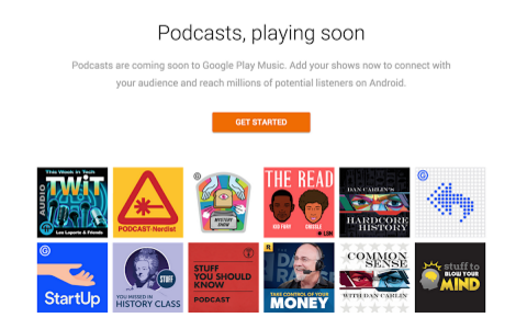 Το google play καλωσορίζει podcast
