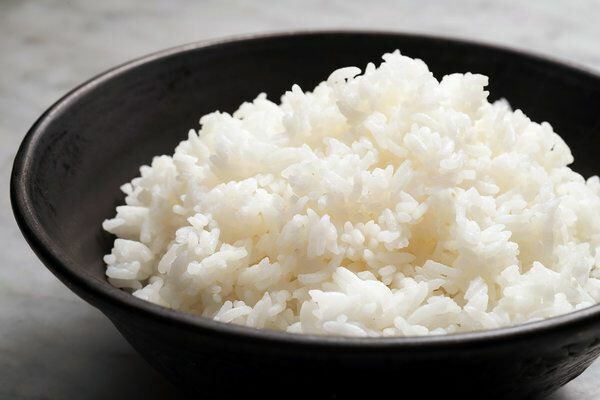  αν το ρύζι είναι εμποτισμένο με νερό ή όχι