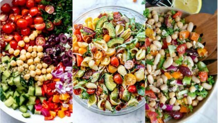 Πώς να φτιάξετε την ευκολότερη σαλάτα; Οι πιο ποικίλες και νόστιμες συνταγές σαλάτας