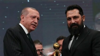 Βραβείο στον Bülent İnal από τον Πρόεδρο Ερντογάν!