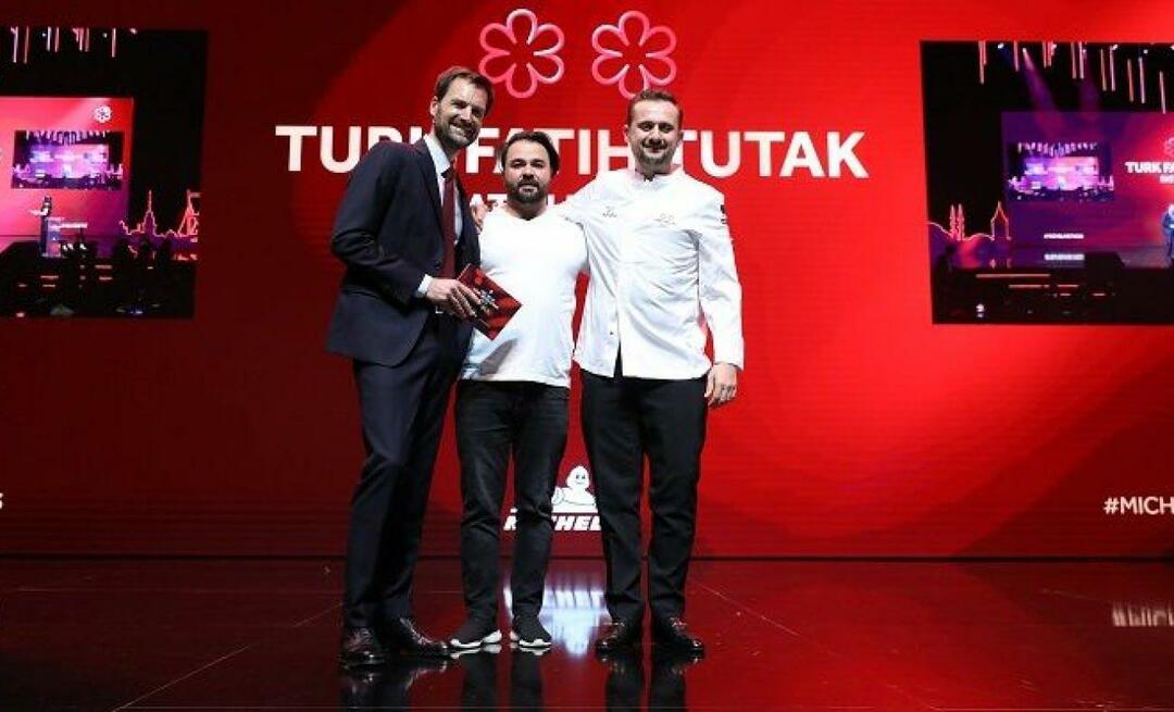 Η επιτυχία της τουρκικής γαστρονομίας αναγνωρίστηκε στον κόσμο! Βραβεύτηκε με αστέρι Michelin για πρώτη φορά στην ιστορία