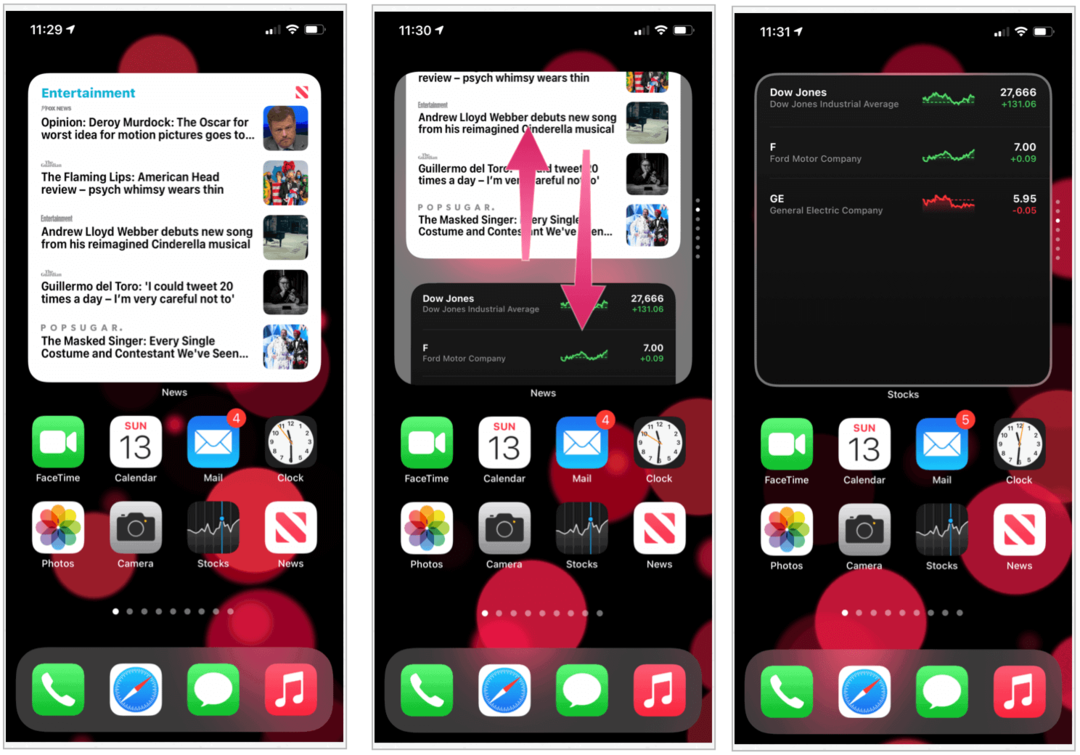 Χρήση Widgets στο iOS 14 στο iPhone