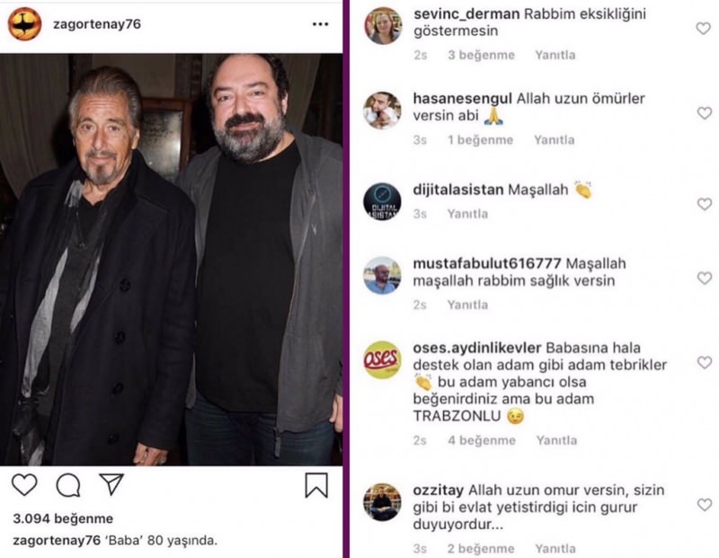 Ο Nevzat Aydın, ο ιδρυτής του Yemek Sepeti, μοιράστηκε τον Al Pacino! Τα κοινωνικά μέσα μπερδεμένα
