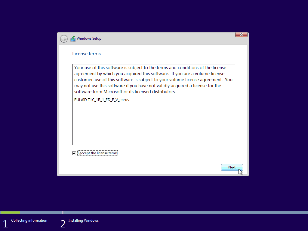 03 EULA Windows 10 Καθαρή εγκατάσταση