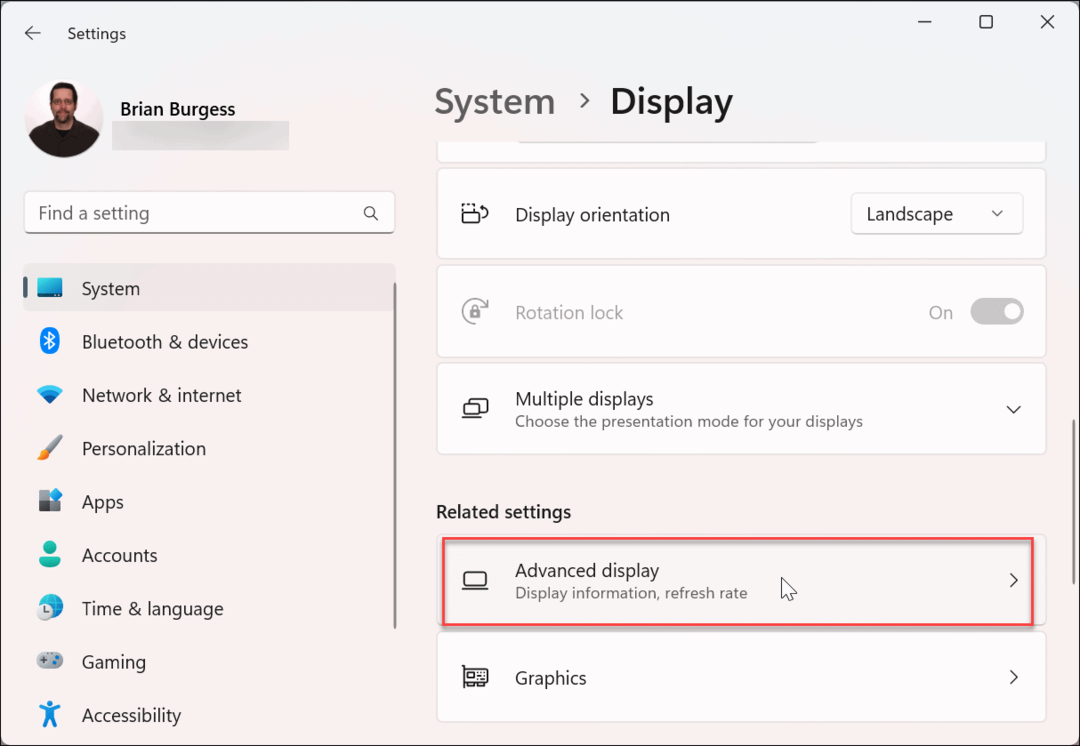 Αλλαγή ανάλυσης οθόνης στα Windows 11