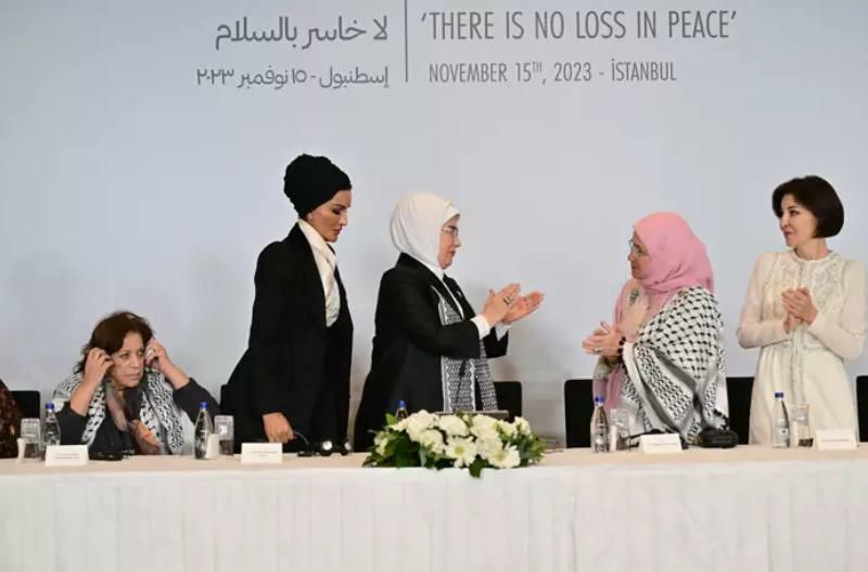 Δελτίο Τύπου της Συνόδου Κορυφής One Heart for Palestine Leaders' Wives
