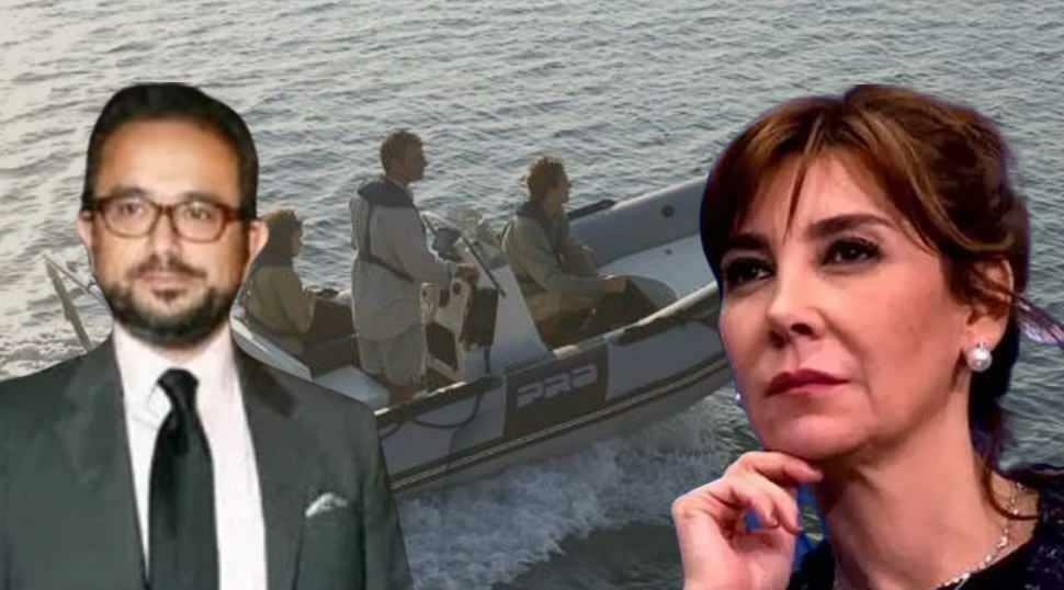 Ο Ali Sabancı και η σύζυγός του Vuslat Doğan Sabancı χτύπησαν στα βράχια με το ζωδιακό του σκάφος