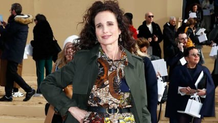 Η Andie MacDowell, 61, εντυπωσιάζει με την κομψότητα της