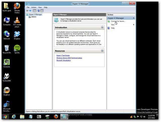 Windows 8: Ενεργοποίηση του Hyper-V για τη δημιουργία και τη διαχείριση εικονικών μηχανών