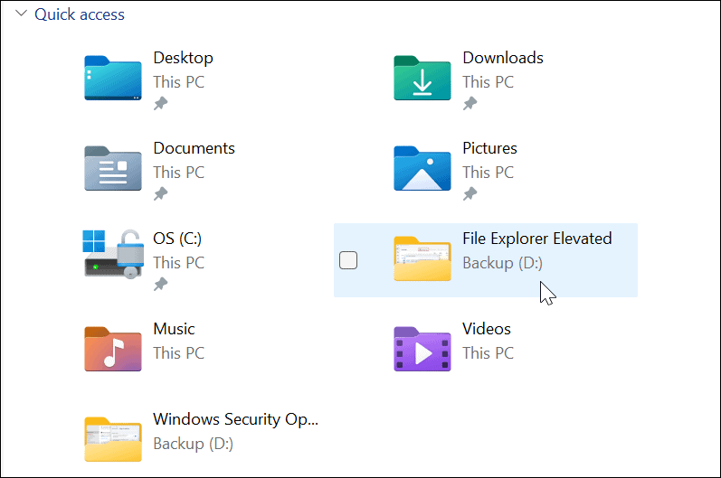 Εκτελέστε την εξερεύνηση αρχείων των Windows 11 ως διαχειριστής