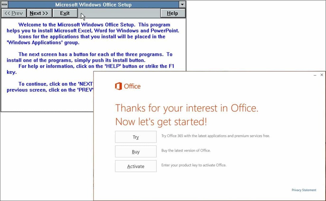 Μια ματιά στα 25 χρόνια του Microsoft Office (Τότε και τώρα)