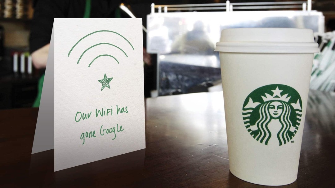 Η Google συνεργάζεται με το Επίπεδο 3 για να παρέχει 10x ταχύτερο Wi-Fi σε 7000 αμερικανικά καταστήματα SBUX
