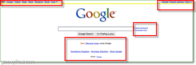 google αρχική σελίδα πριν από την εμφάνιση fade, έτσι γεμάτη