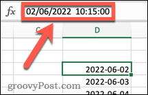 Χρονοσήμανση Excel με ημερομηνίες και ώρες