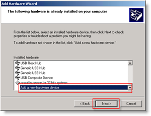 Windows Add Hardware - Προσθήκη νέας συσκευής υλικού
