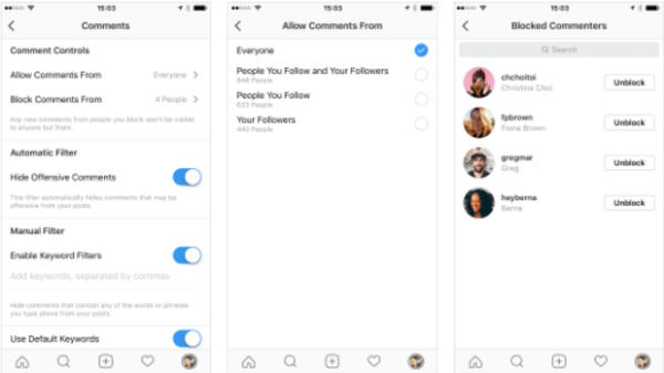 Το Instagram προσθέτει νέες δυνατότητες που επιτρέπουν στους χρήστες να ελέγχουν ποιος μπορεί να σχολιάσει τις αναρτήσεις σας.