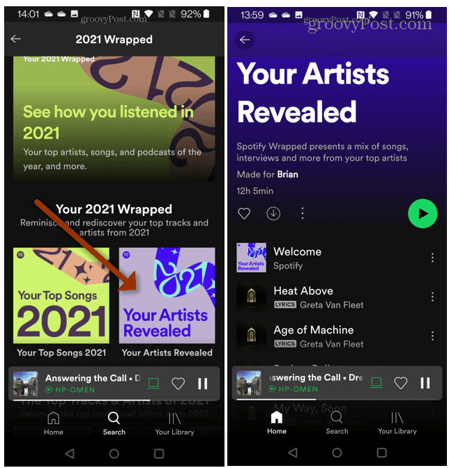 Οι καλλιτέχνες σας αποκάλυψαν το Spotify
