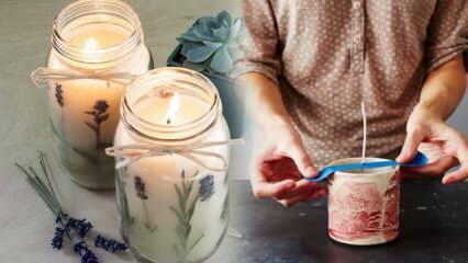 Πώς να φτιάξετε ένα αρωματικό κερί στο σπίτι; Συμβουλές για την κατασκευή κεριών και την αποκατάσταση του κεριού