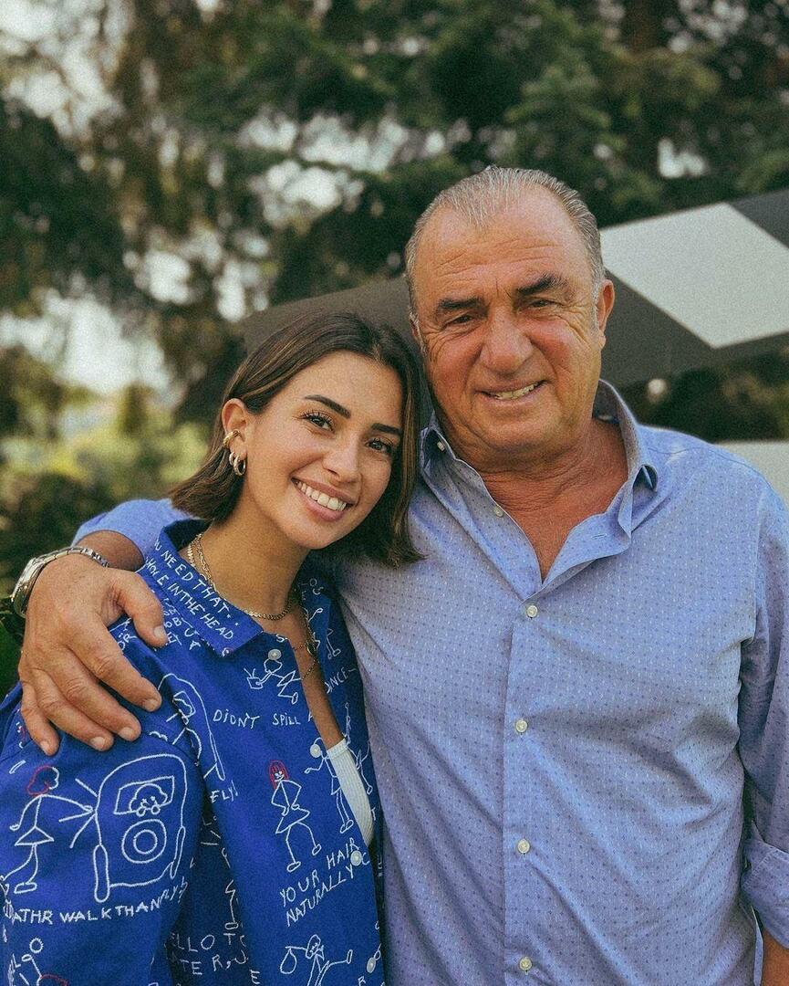 Ο Fatih Terim και η κόρη του Buse Terim
