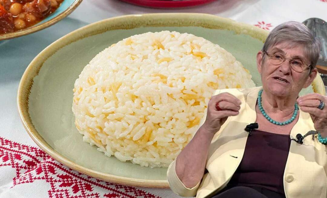 Προειδοποίηση ρυζιού στους άνδρες από το Canan Karatay! Το ρύζι προκαλεί τριχόπτωση;