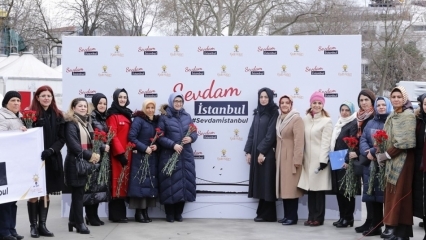 Κόμμα AK Κωνσταντινούπολη Τα γυναικεία υποκαταστήματα βρίσκονται στην πορεία της Σεμπάμ Κωνσταντινούπολης!