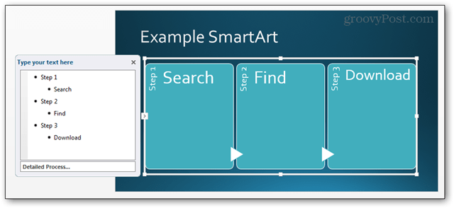 Κάντε Παρουσιάσεις του PowerPoint Rock με το SmartArt