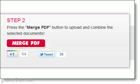 Συνδυάστε τα πολλαπλά PDF σε ένα χρησιμοποιώντας το MergePDF