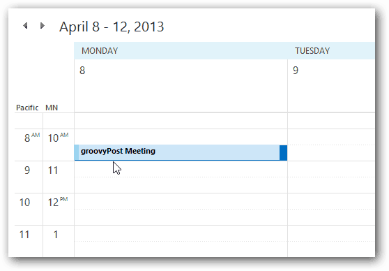 Τρόπος προσθήκης πρόσθετων ζωνών ώρας στο ημερολόγιο του Outlook 2010