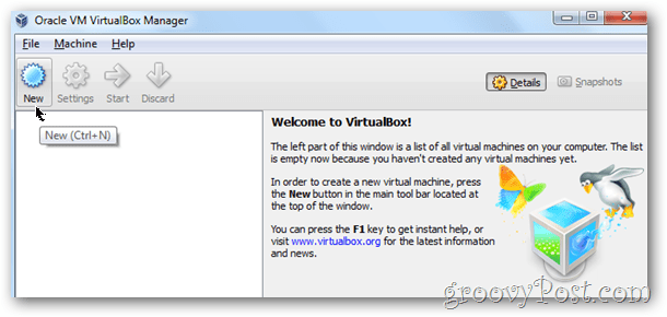 Πώς να εγκαταστήσετε την εικονική μηχανή των Windows 8 χρησιμοποιώντας το VirtualBox