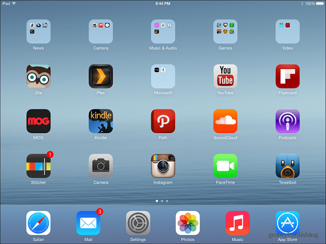 Αποκατασταθεί το iPad iOS 7
