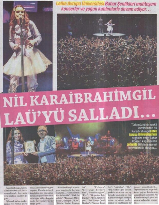 Nil Karaibrahimgil LAU συναυλία