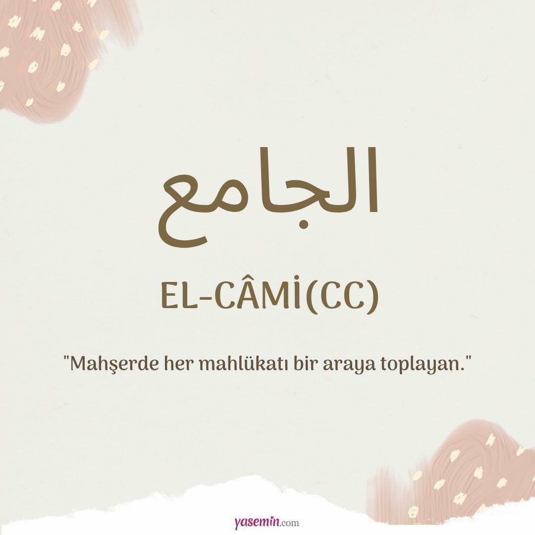 Τι σημαίνει Al-Cami (c.c);