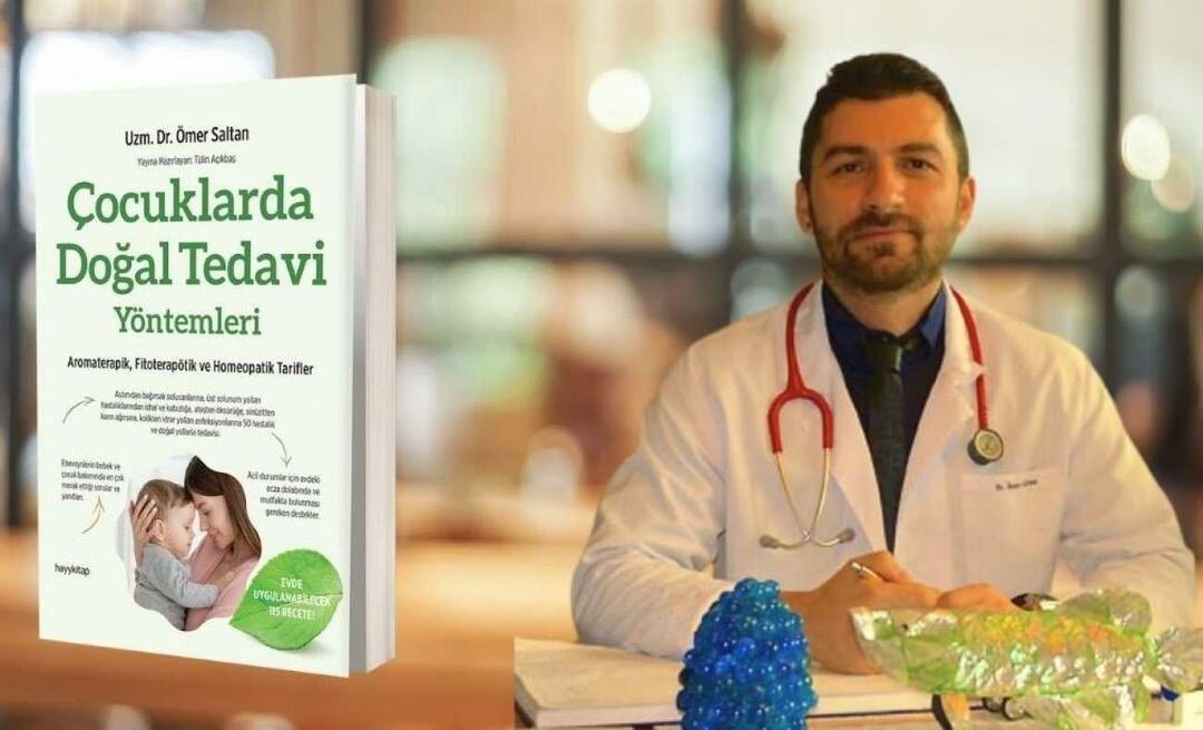 Exp. Ο Δρ. Το νέο βιβλίο του Ömer Saltan "Natural Treatment Method for Children" είναι στα ράφια