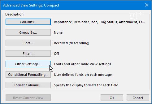 Το Outlook Advanced