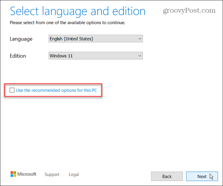 επιλέξτε γλώσσα windows 11