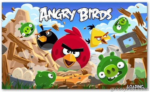 Angry Birds Ερχόμενοι στο Facebook