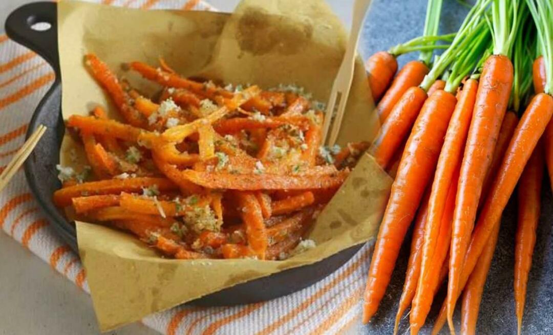 Συνταγή για τηγανητό καρότο! Πώς να τηγανίζετε τα καρότα; Τηγανητά καρότα με αυγό και αλεύρι