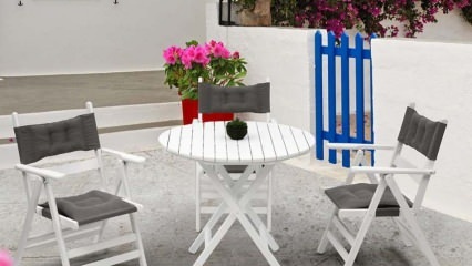 Κομψά και άνετα μοντέλα καρέκλας για κήπους και βεράντες