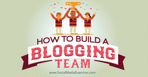 δημιουργήστε μια ομάδα blogging