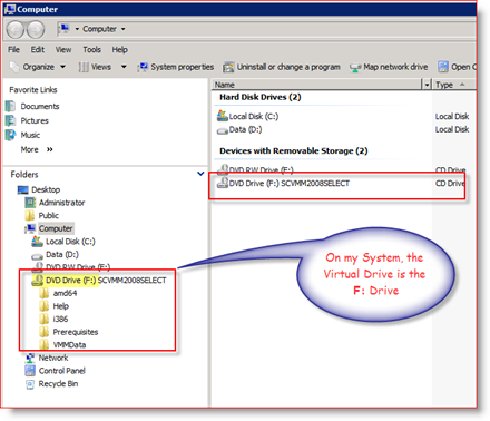 MagicISO Εικονικό Drive ISO Παράδειγμα εγκατάστασης στον Windows Server 2008