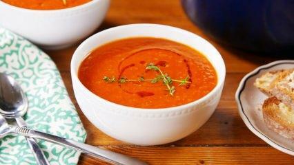 Πώς να κάνετε την σούπα ντομάτας το πιο εύκολο; Συμβουλές για την παρασκευή σούπας ντομάτας στο σπίτι