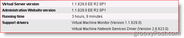 Το Microsoft Virtual Server 2005 r2 sp1 υποστηρίζει τον Windows Server 2008:: groovyPost.com