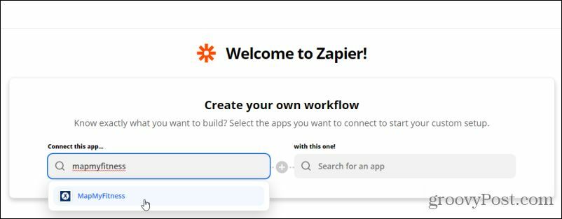 αναζήτηση εφαρμογών zapier